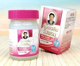 Тайский бальзам розовый Вангпром WangProm Pink Balm, 50 гр